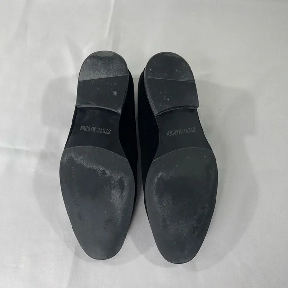 Steve Madden Men’s Laight Velvet Slip On Loafer Shoes. Color Black. Size… - Picture 7 of 7